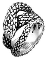 Anello Giovanni Raspini Donna Serpente in Argento 11255/16 - 11255/16